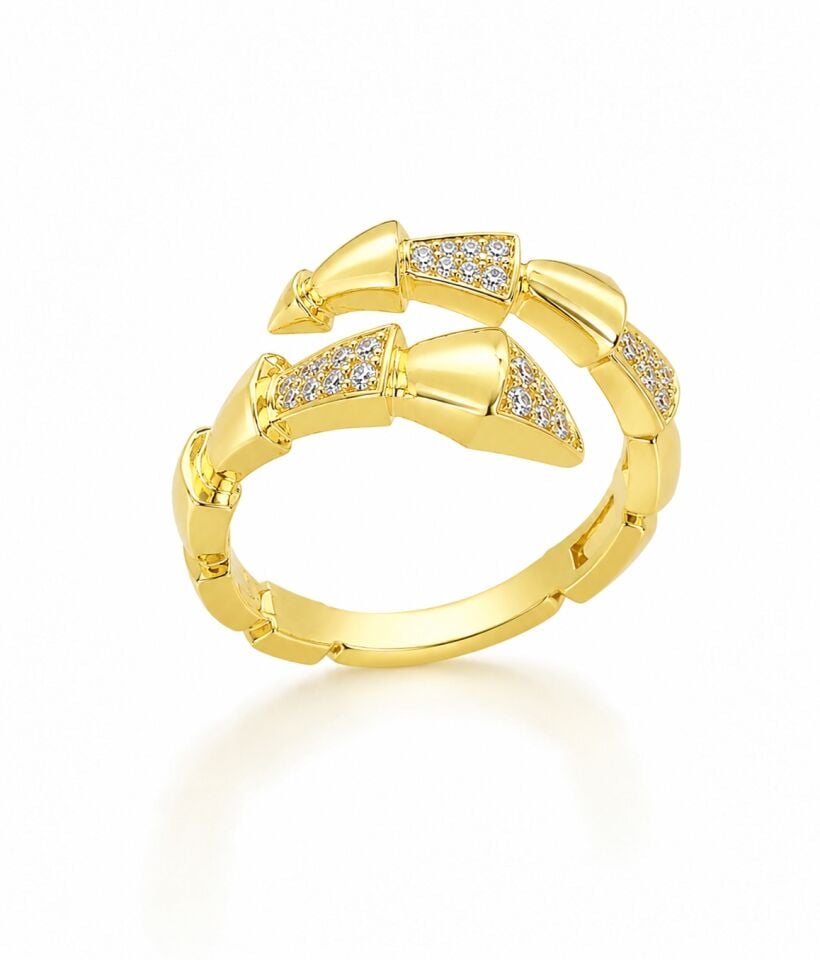 14 Ayar Altın Yüzük Modern Model | 2,95 gr
