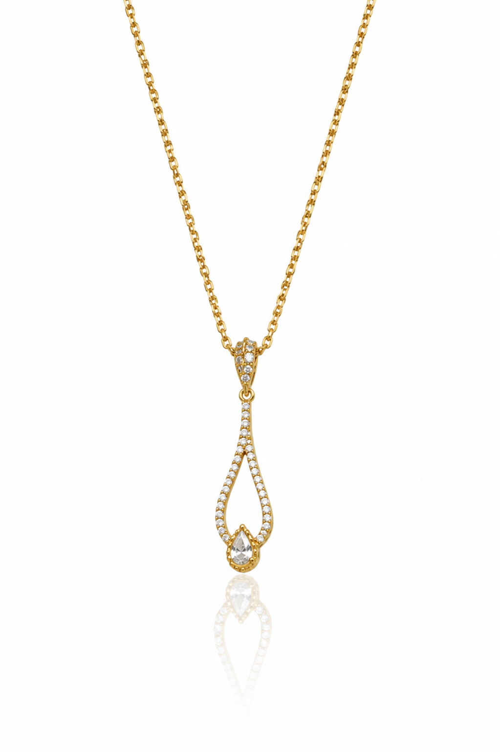 Taşlı Elmas Kolye 2.11 Gr | 0.23 Ct