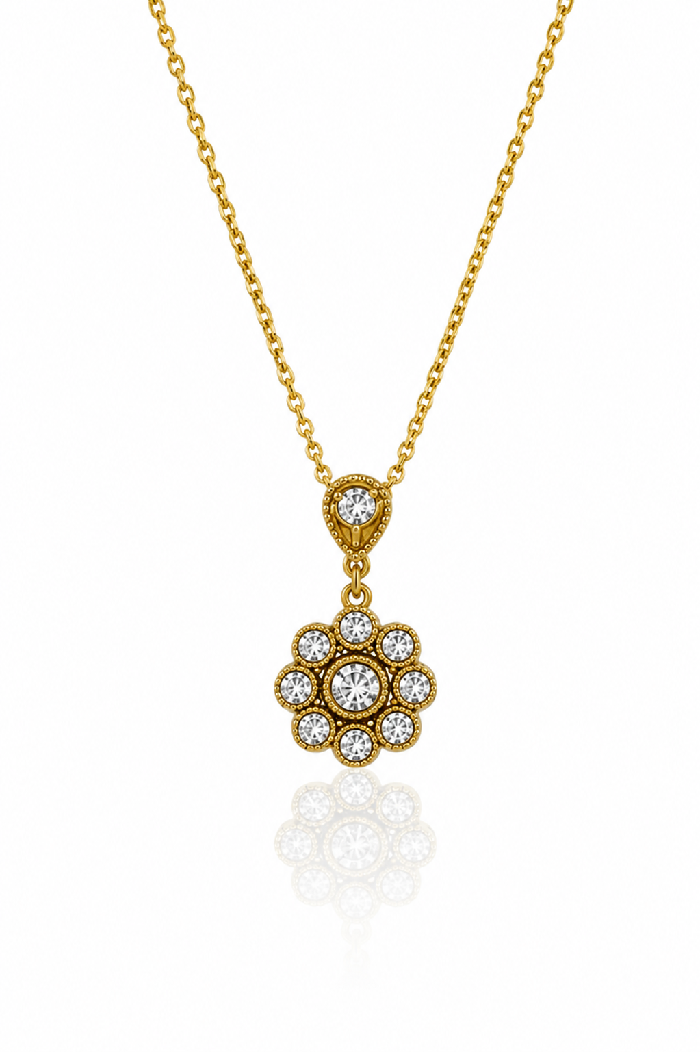Taşlı Elmas Kolye 3.02 Gr | 0.26 Ct