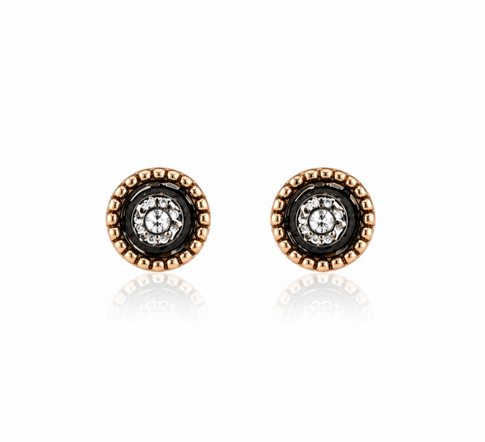 Tek Taş Elmas Küpe 1.10 Gr | 0.02 Ct