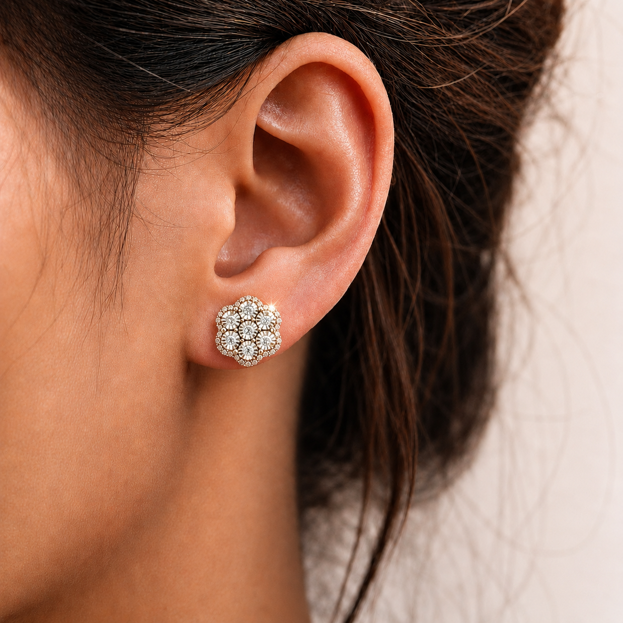 Elmas Küpe 0,64 Ct | 4,05 Gr