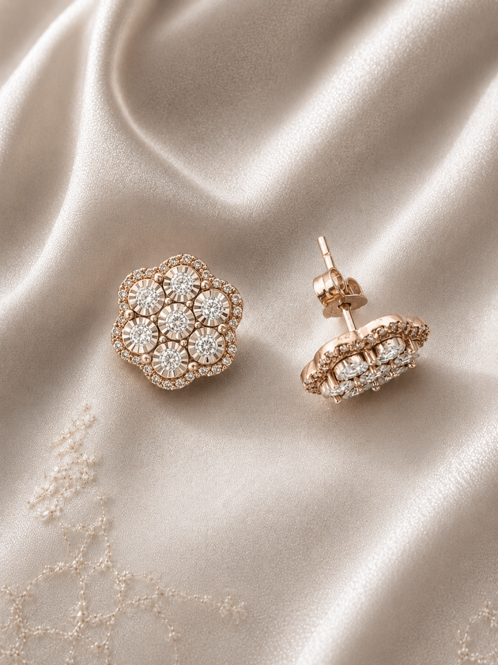Elmas Küpe 0,64 Ct | 4,05 Gr