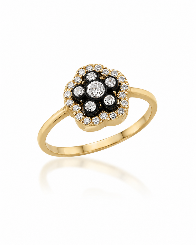 Taşlı Elmas Yüzük 2.32 Gr | 0.16 Ct