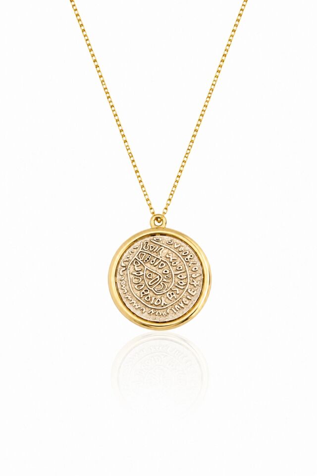 Spira Sembollü Altın Kolye 3.05 Gr 14 Ayar